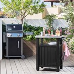 Keter table d'extérieur multifonctionnelle de barbecue unity l 228936