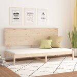 vidaXL Lit de jour sans matelas 80x200 cm bois de pin massif