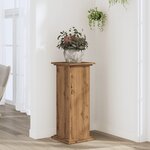 vidaXL Support pour plantes 33x33x80 cm bois d'ingénierie
