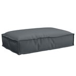 vidaXL Coussin Palette pour siège anthracite 60x40x8 cm en tissu Oxford