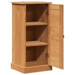 vidaXL Armoire de salle de bain "VIGO" 37x34x80 cm Bois massif en pin