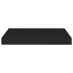 vidaXL Étagère murale flottante noir 40x23x3 8 cm MDF