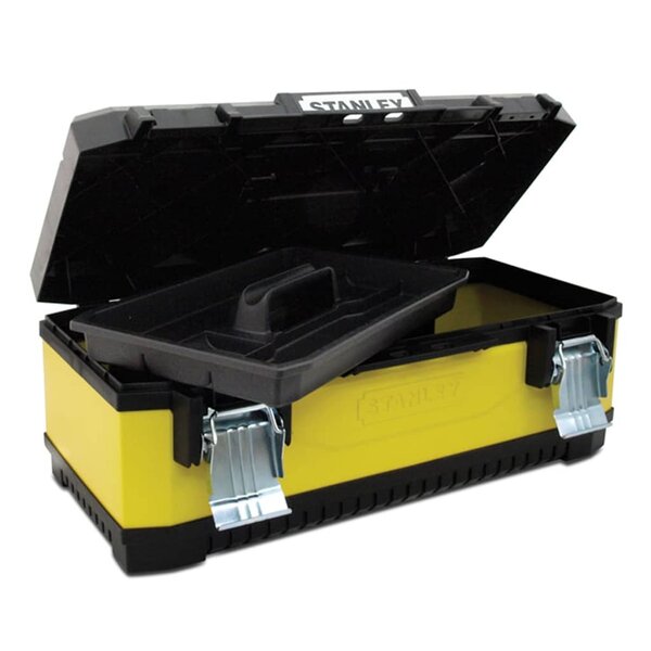 Stanley boîte à outils en métal et plastique 26 pouces