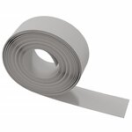 vidaXL Bordures de jardin 2 Pièces gris 10 m 20 cm polyéthylène