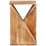 vidaXL Table d'appoint 35x35x55 cm Bois massif d'acacia