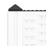 vidaXL Lit surélevé 120x40x71 cm Polypropylène