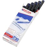 Feutre Permanent 143 b bleu 1-3 mm x 10 EDDING
