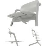 Chaise haute évolutive CYBEX LEMO 2 - Gris - Réglable en hauteur et en profondeur