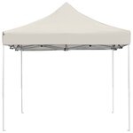 vidaXL Tente de réception pliable Aluminium 4 5x3 m Crème