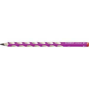 Crayon graphite EASYgraph B droitier rose x 12 STABILO