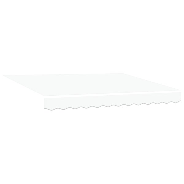 vidaXL Store Rétractable Automatique Blanc 350x250 cm