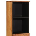 vidaXL Armoire de salle de bain 38x33x160 cm bois massif d'acacia