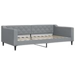 vidaXL Lit de jour avec gigogne et tiroirs sans matelas 100x200 cm