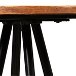 vidaXL Tabourets de bar lot de 4 bois massif de récupération