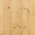 vidaXL Buffet Corona 80x40x75 cm bois massif de pin