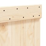vidaXL Tête de lit 160x104 cm bois massif de pin