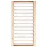 vidaXL Cadre de lit sans matelas 90x190 cm bois massif