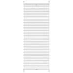 vidaXL Store plissé 60x150 cm Blanc