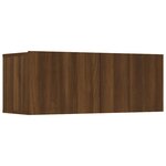 vidaXL Ensemble de meubles TV 8 Pièces Chêne marron Bois d'ingénierie