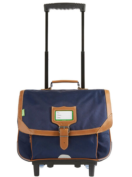 Cartable à roulettes Tann's Bleu 38*37*20