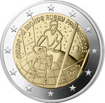 2 euros commémo. 2023 BE - Coupe du Monde de Rugby 2023