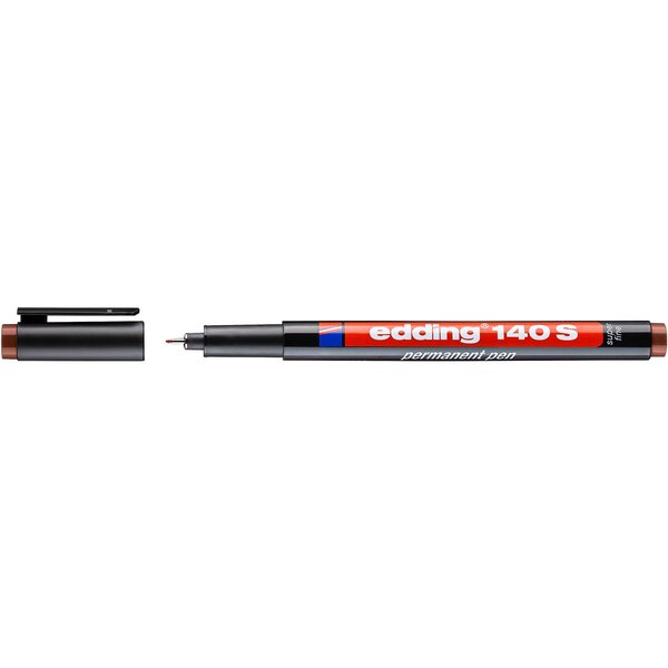 Feutre Permanent 140 s marron 0 3 mm x 10 EDDING