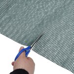 vidaXL Tapis de sol de camping vert 5x3 m