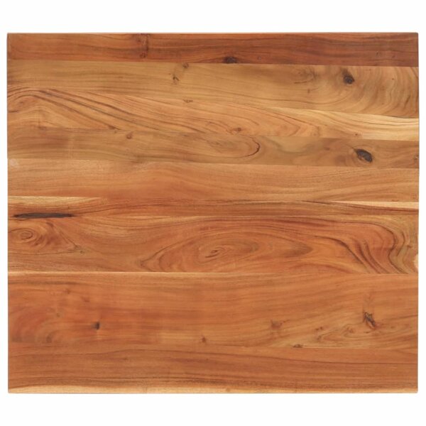 vidaXL Dessus de table 90x80x3 8 cm rectangulaire bois massif d'acacia