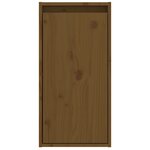 vidaXL Meubles TV 2 Pièces Marron miel Bois massif de pin