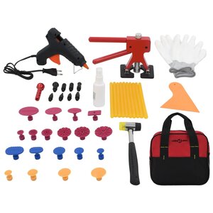 Vidaxl kit de débosselage sans peinture 45 pcs