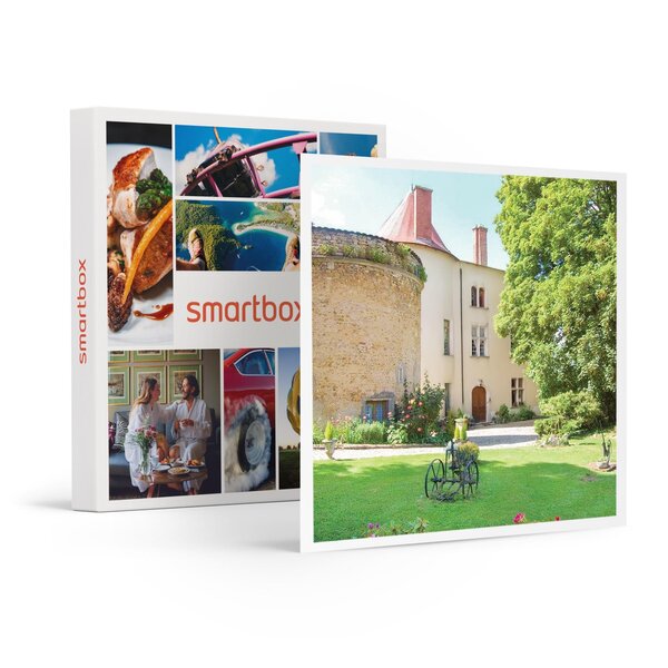 SMARTBOX - Coffret Cadeau Escapade de 3 jours dans un château avec accès à l'espace détente entre Metz et Nancy -  Séjour