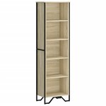 vidaXL Bibliothèque chêne sonoma 50x31x169 cm bois d'ingénierie