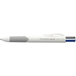 Stylo bille 4 couleurs Papermate Inkjoy Quatro rétractable standard : noir, bleu, rouge, vert