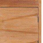 vidaXL Table basse 90x50x40 cm bois de teck massif