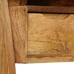 vidaXL Bureau 110 x 50 x 76 cm Bois de manguier massif