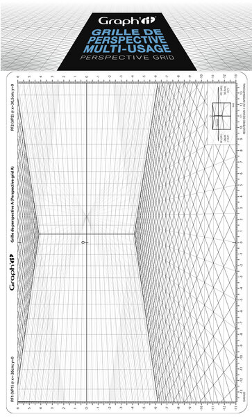 Grille de perspective Graph'it A oblique