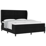 vidaXL Lit à ressorts avec matelas  180x200 cm  Tissu