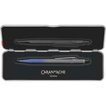 Stylo à bille rétractable 849 Bleu Orage CARAN D'ACHE