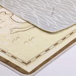 Tapis enfant TRESOR 80 x 150 cm - Beige