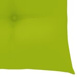 vidaXL Ensemble à manger d'extérieur pliable 5Pièces avec coussins Bambou