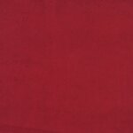 vidaXL Chaise de relaxation avec tabouret Rouge bordeaux Velours