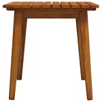 vidaXL Mobilier de bistro 3 Pièces Bois d'acacia solide