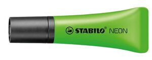 Surligneur NEON Tendance Pte Biseautée 2- 5 mm vert STABILO