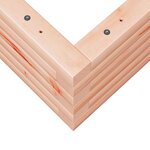 vidaXL Jardinière 50x50x23 cm bois massif douglas