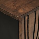 vidaXL Armoire TV 105x33 5x46 cm Bois de Mangue Massif