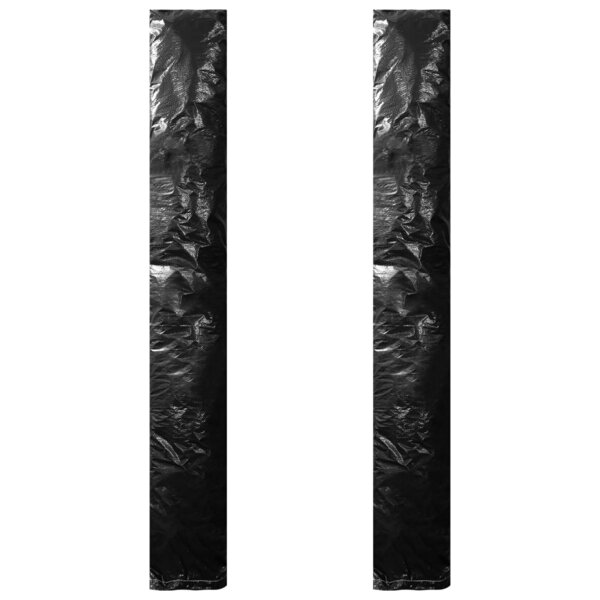 vidaXL Housses de parasol avec fermeture éclair 2 Pièces PE 175 cm