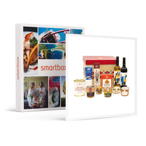 SMARTBOX - Coffret Cadeau Coffret Gourmand : produits salés et sucrés livrés à domicile -  Gastronomie