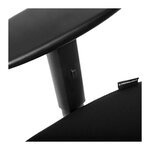 Chaise siège fauteuil de bureau dossier en filet support lombaire 150 kg noir 14_0000881
