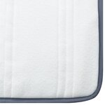 vidaXL Matelas de sommier à lattes 190x90x20 cm tissu