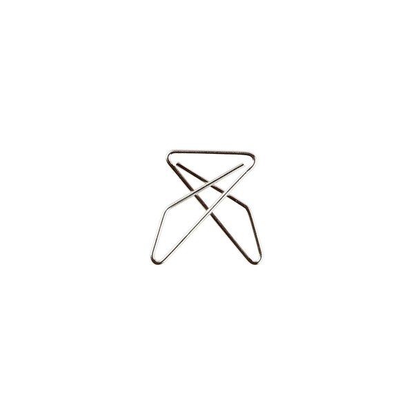Boîte De 50 Attaches Croisées 50x60mm - Argent - X 20 - Exacompta